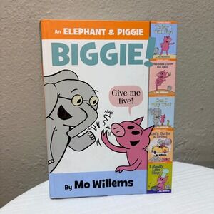 An Elephant & Piggie Biggie! by Mo Willems Hardcover 5 Book Collection 1st Ed